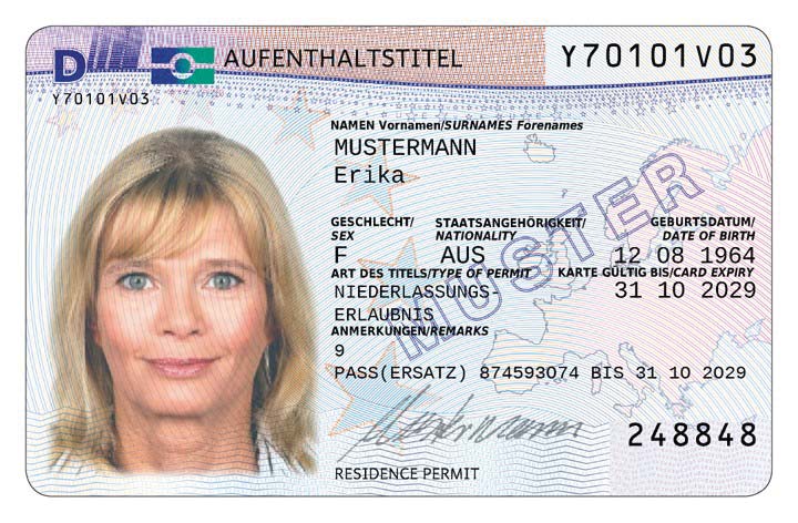 Як подати заявку онлайн на Niederlassungserlaubnis маючи Blaue Karte